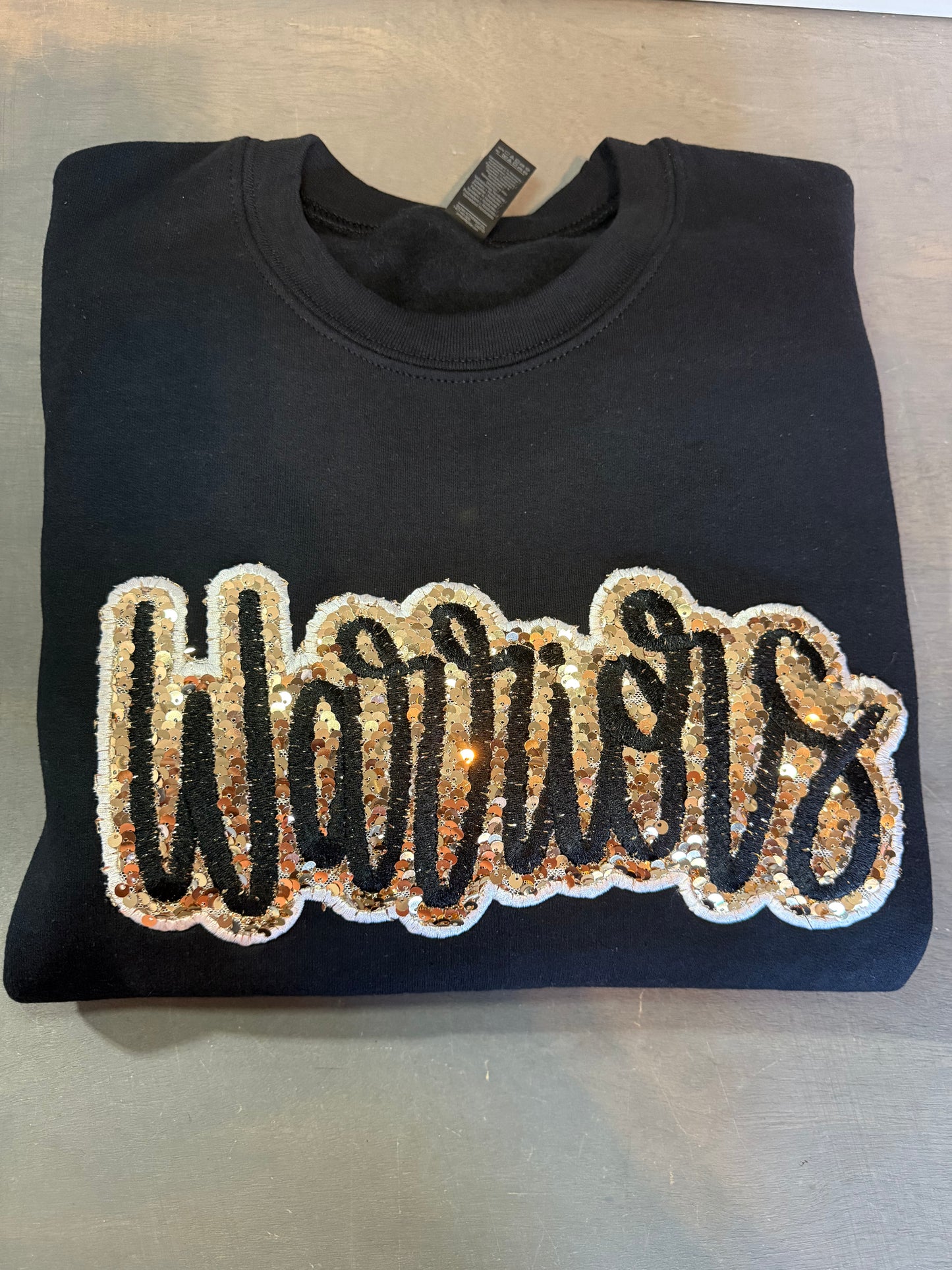 Warriors Sequin Sweatshirt