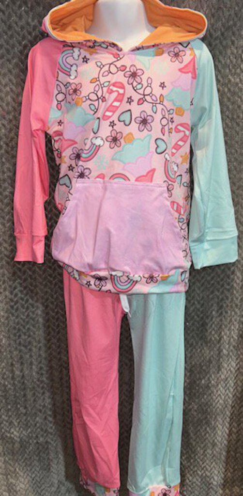 Girly Winter Colorblock Set