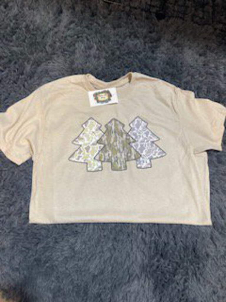 Camo Christmas Tree TShirt