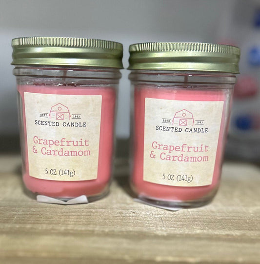 Grapefruit & Cardamom Candle