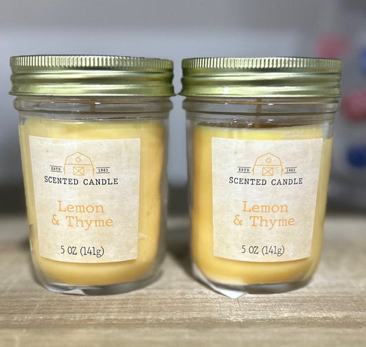 Lemon & Thyme Candle