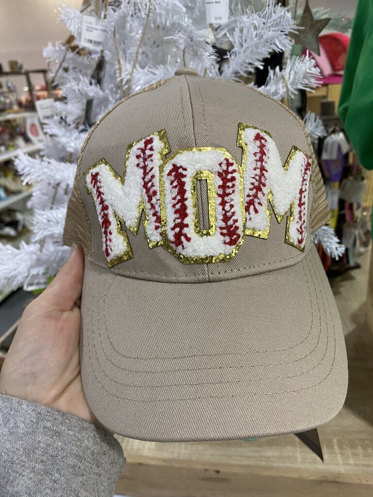 Baseball MOM Hat
