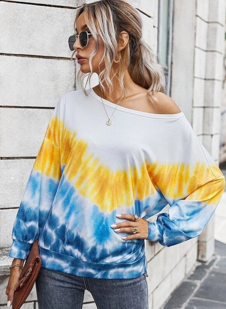 Tie Dye Loose Fit Top