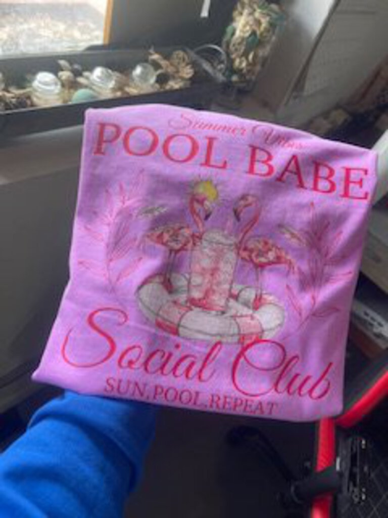 Pool Babe Comfort Color Tshirt