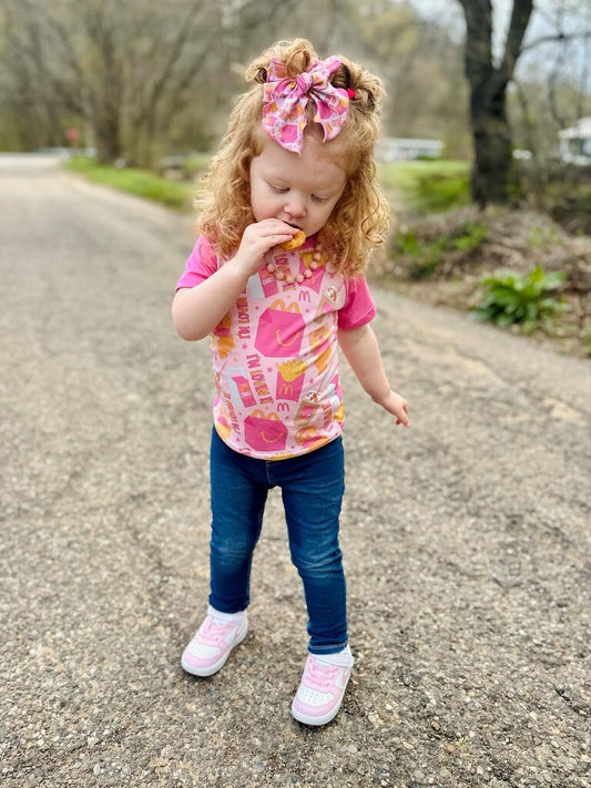 Pink Happy Meal Tee