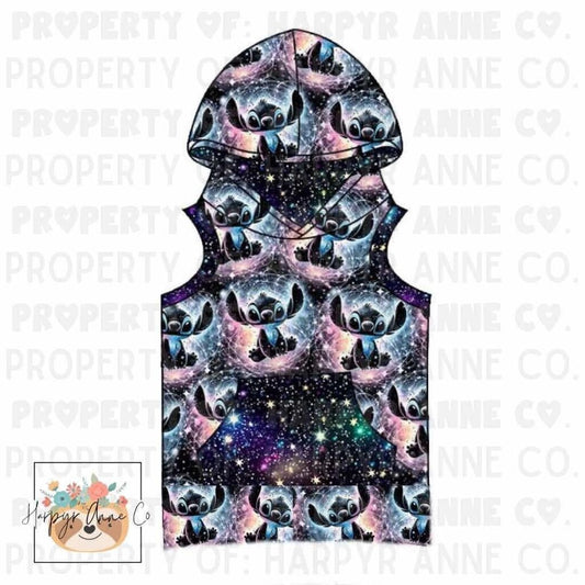 Stitch Galaxy Hooded Tee