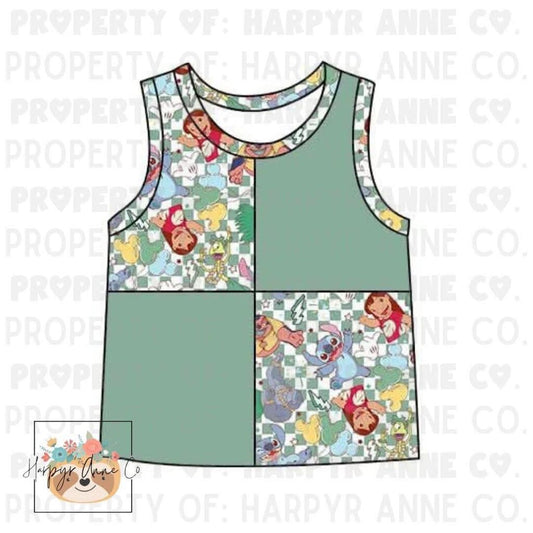 Stitch Colorblock Tee