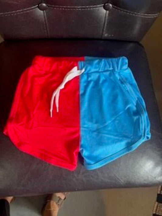 Red & Blue Shorts