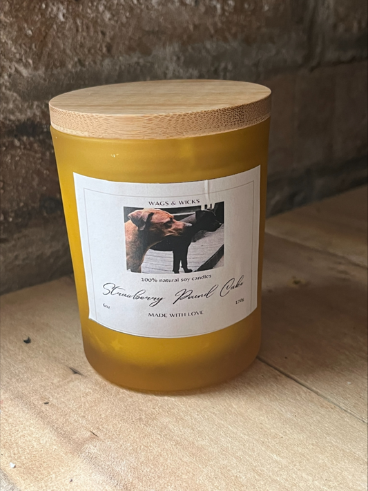 Strawberry Pound Cake Candle