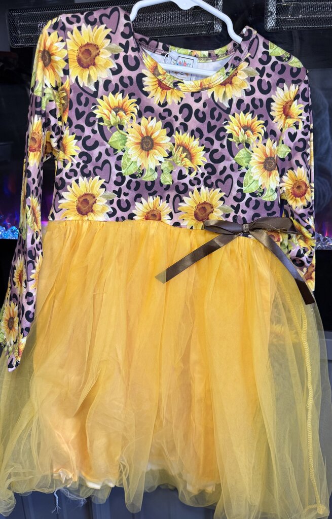 Sunflower Tulle Dress