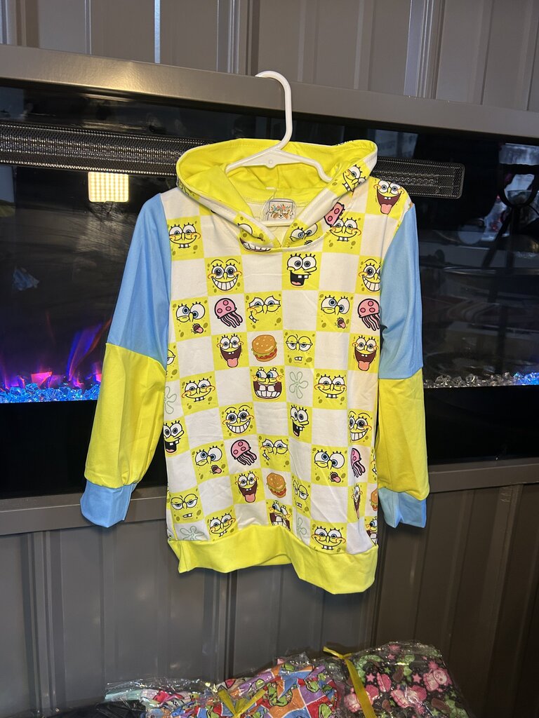 Spongebob Hooded Long Sleeve