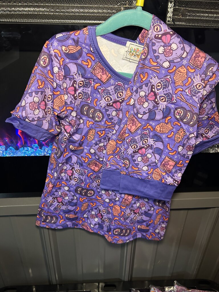 K Pop Cat PJ Set