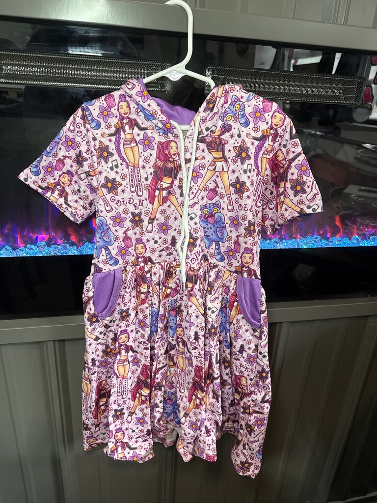 KPop Hooded Dress