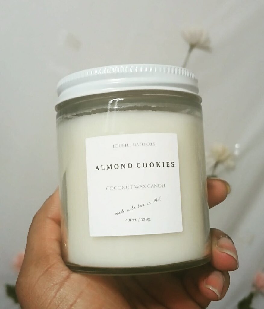 Almond cookies 4oz candle