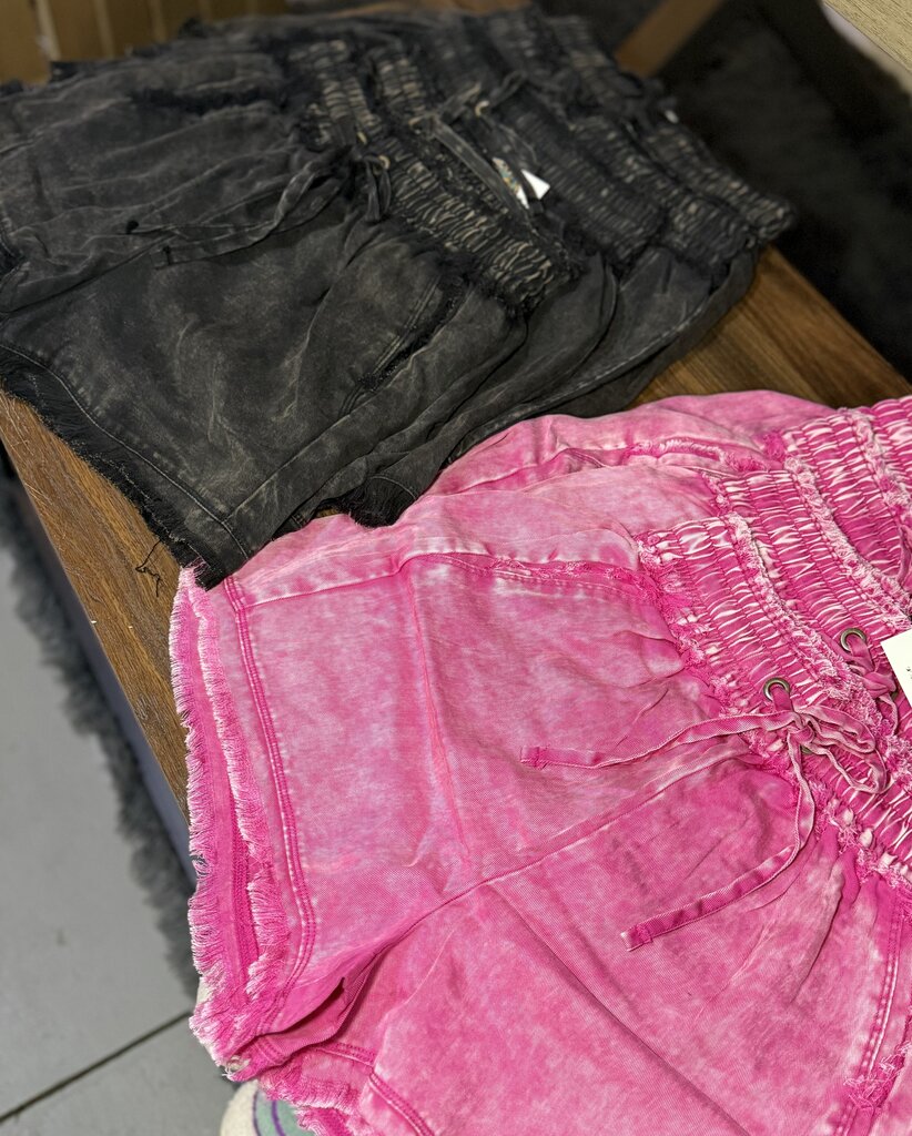 Mineral Wash Shorts