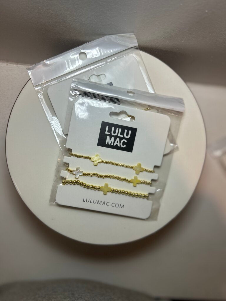 Lulu Mac Stacker Bracelet (pearl)