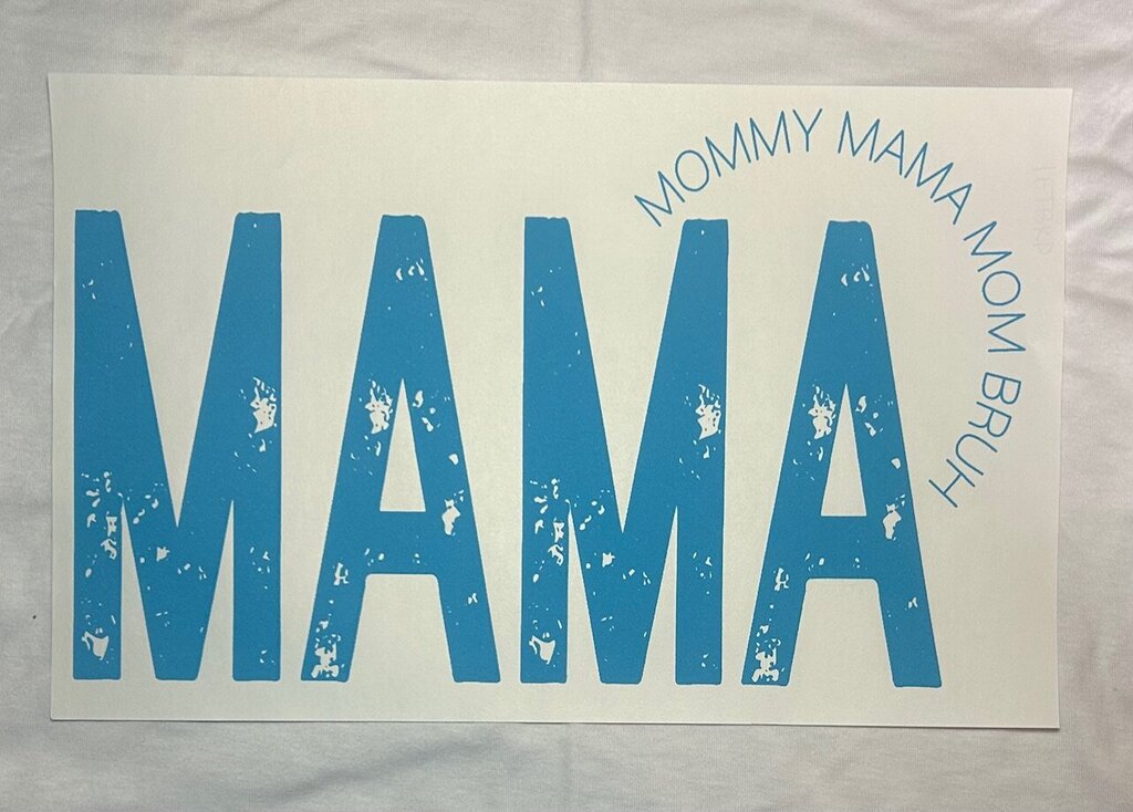 Mama Mommy Mom Bruh Transfer