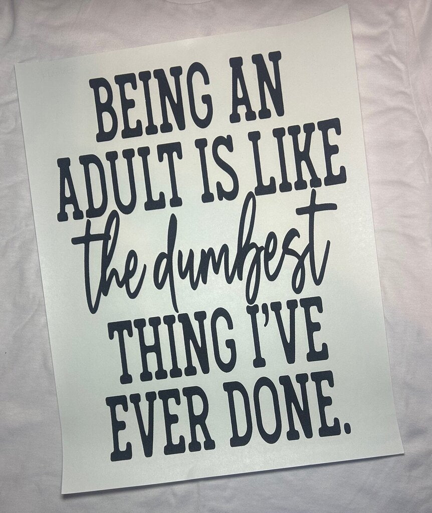 Being an Adult Transfer