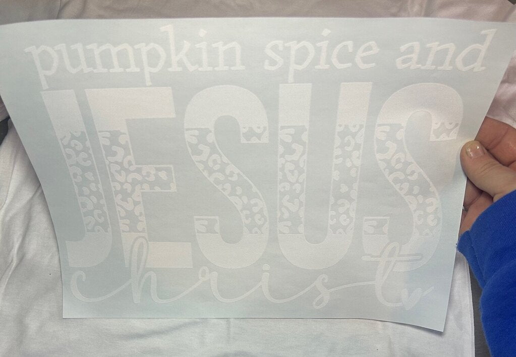 Pumpkin Spice & Jesus Christ Transfer