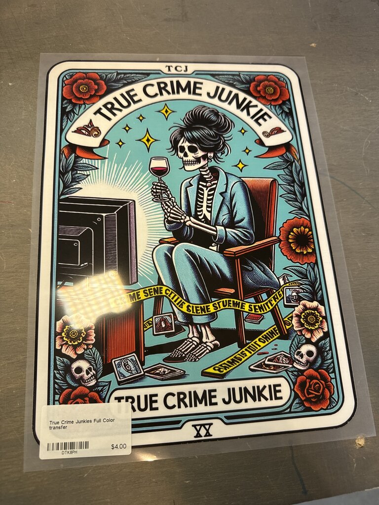 True Crime Junkies Full Color transfer