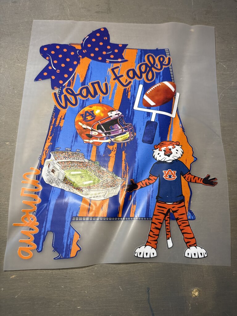War Eagle Full Color Transfer
