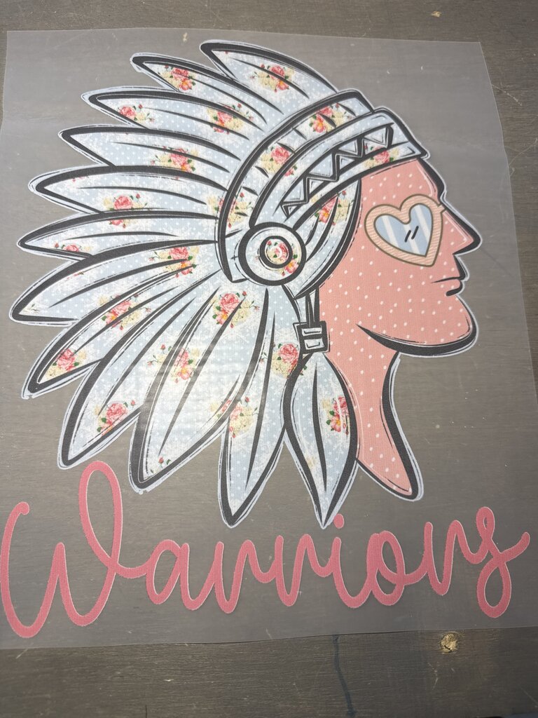 Warriors Full Color Transfer