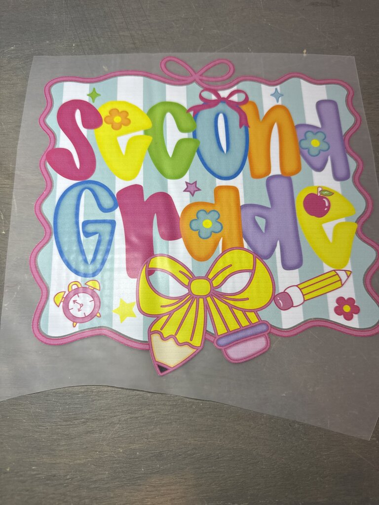 Second Grade Full Color Transfer