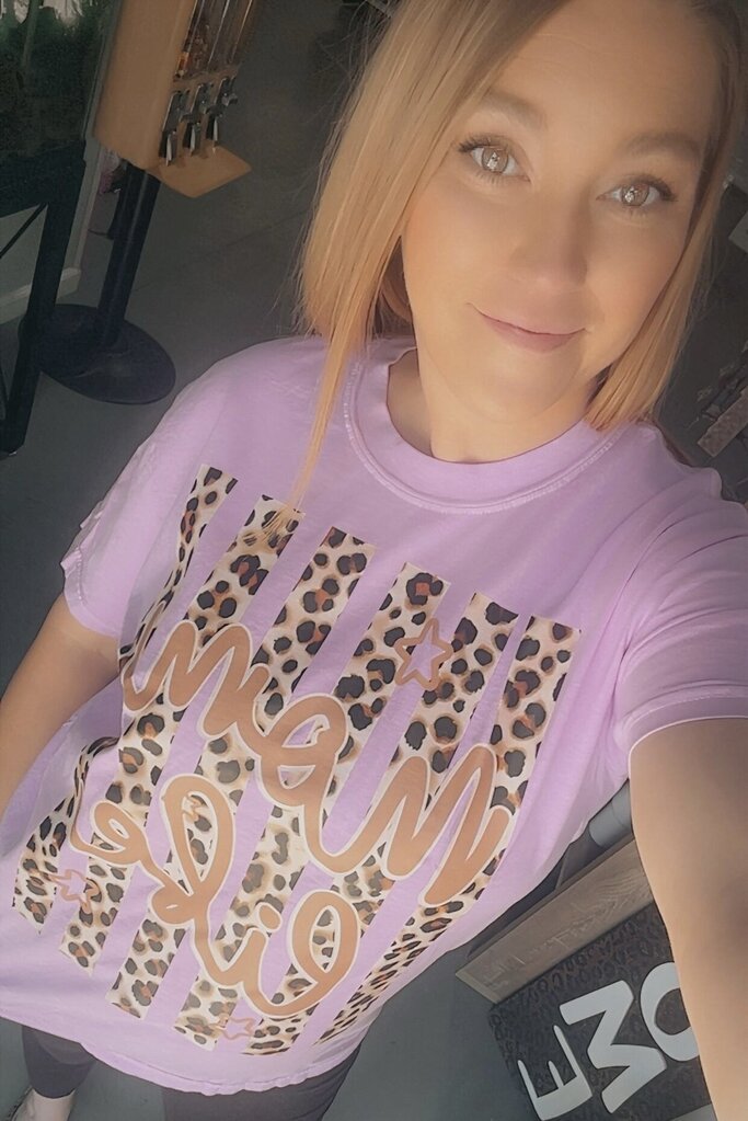 Mom Life Graphic Top