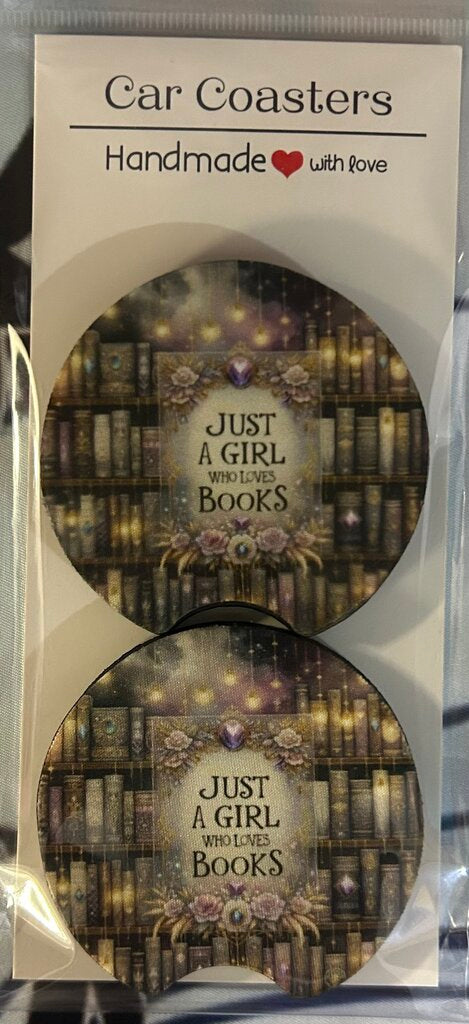 JUST A GIRL WHO LOVES BOOKS