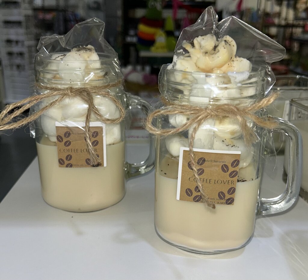 Coffee lover wickless candle