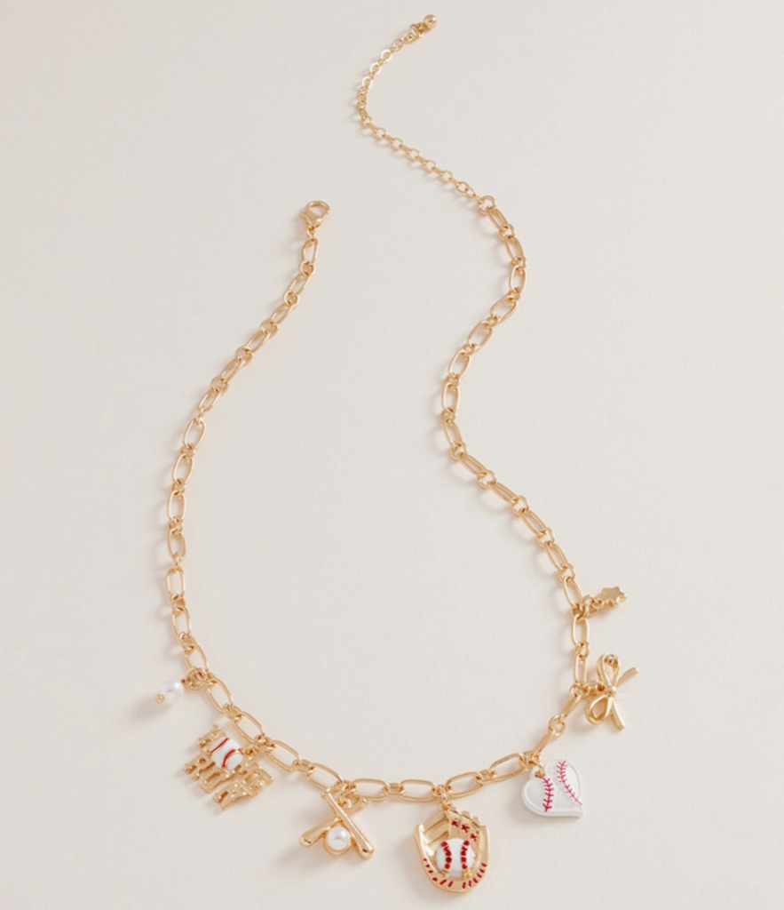 Sassy Slugger Pearl Necklace