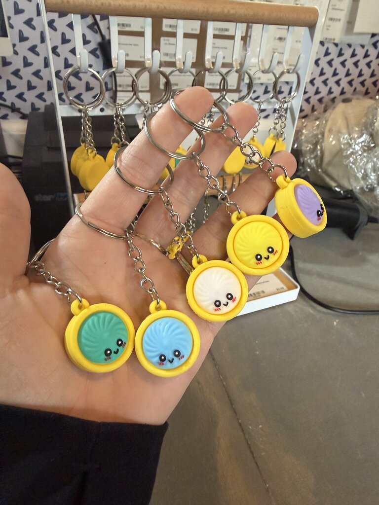 Dumpling Keychains(Various Colors)