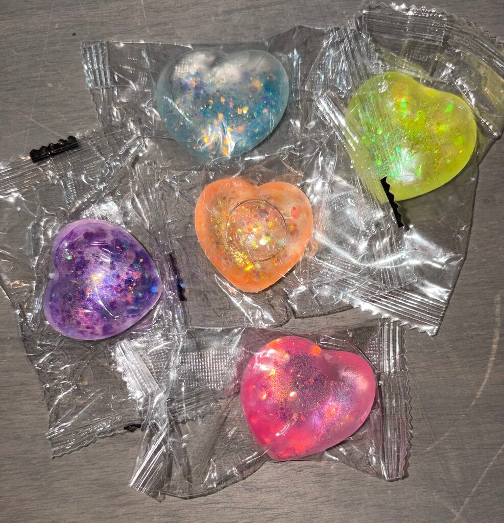 Mini Heart Squish (various colors)