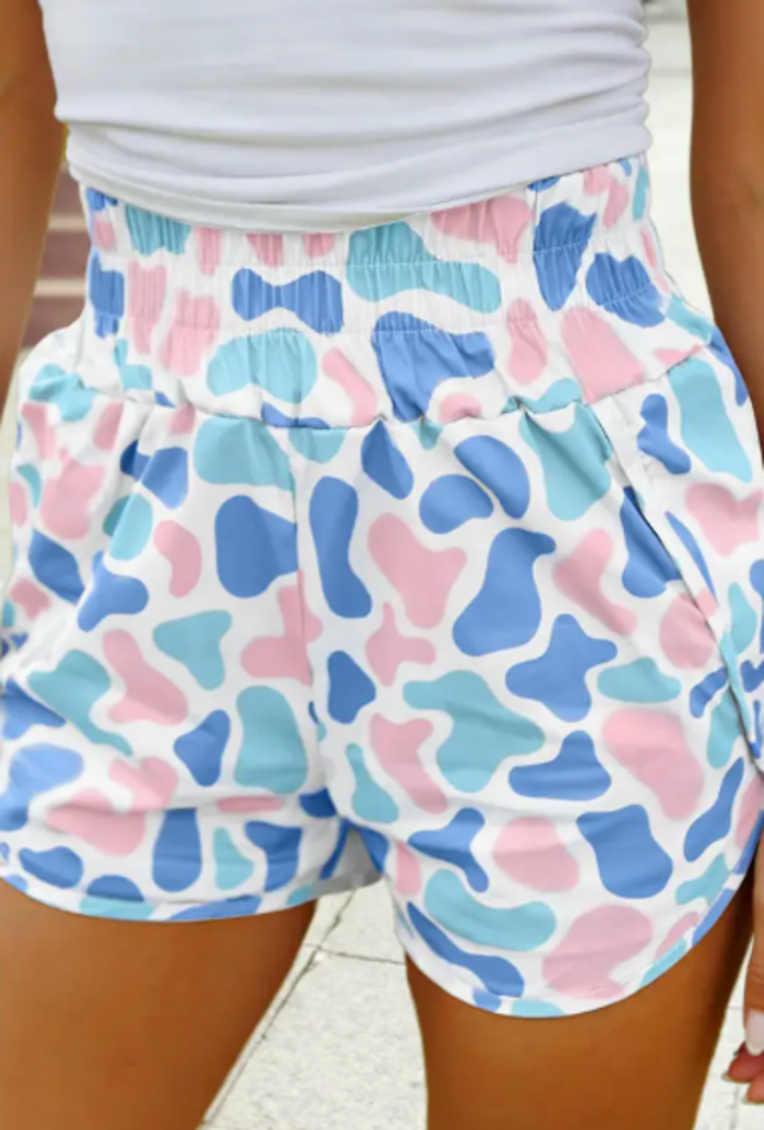 Cotton Candy Camo Shorts