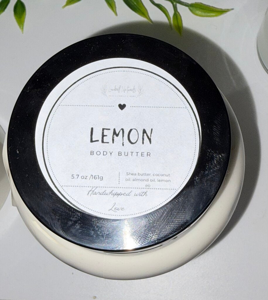 Lemon body butter