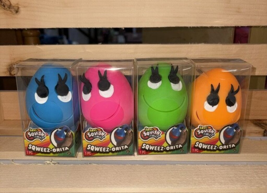 Ja-Ru Squish-Orita (various colors)