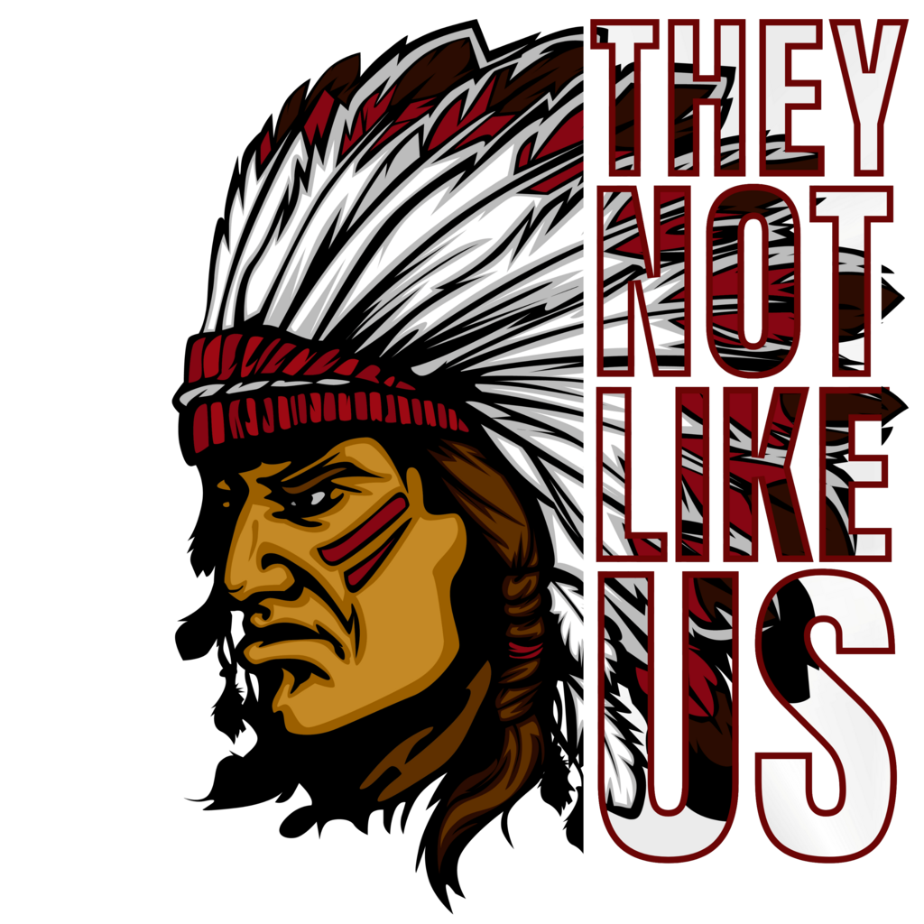 They Not Like Us Full Color Transfer