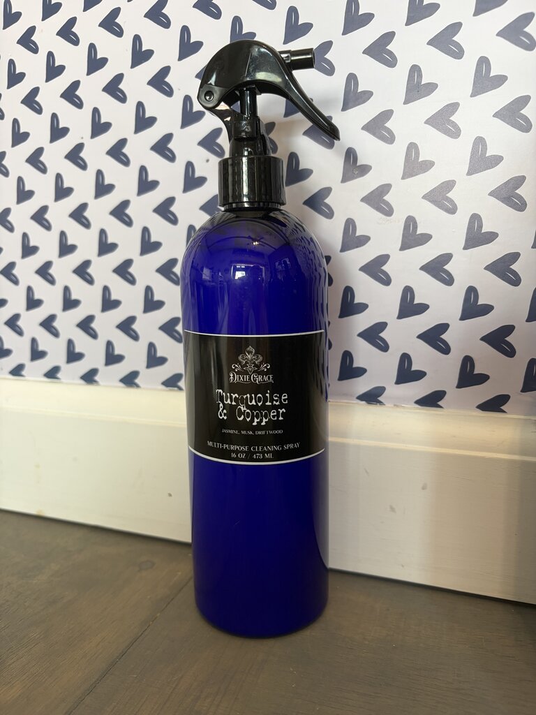 Turquoise & Copper Multi Purpose Cleaning Spray
