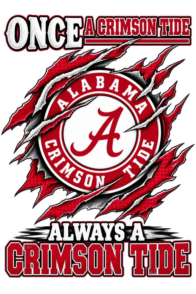 Crimnson Tide Full Color Transfer