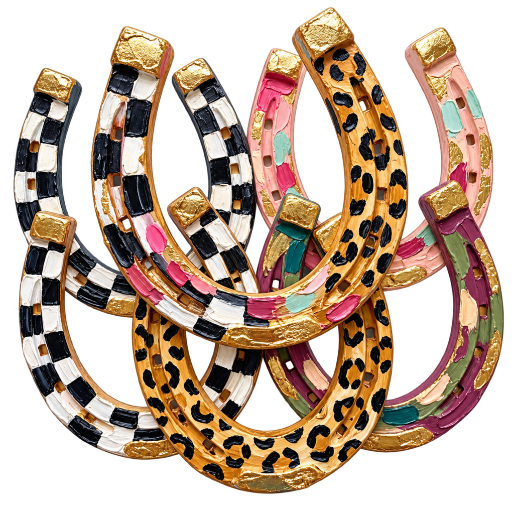 Horseshoes Full Color Transfer