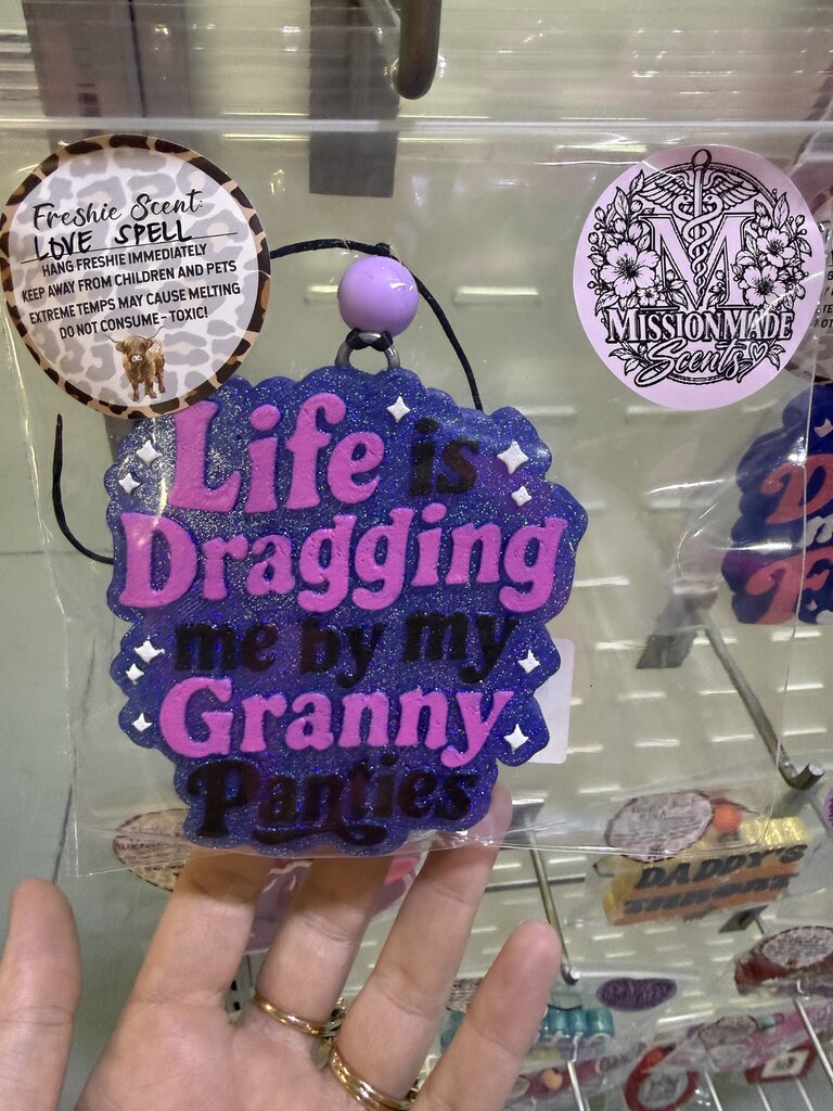 Life is dragging by granny panties (love spell)