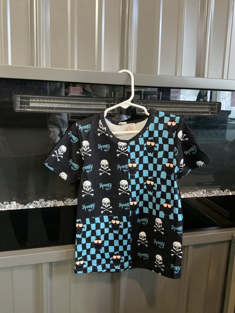 Spooky Check Tee
