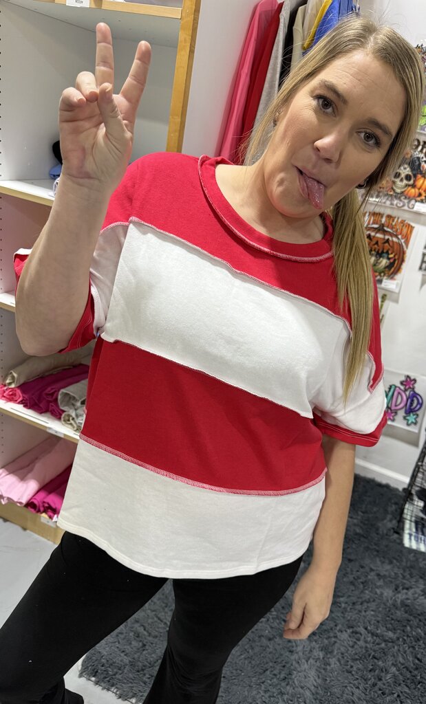 Sweet & Sassy Short Sleeve Top