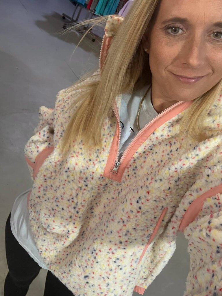 KATYDID Confetti Print Women's Pullover Jackets