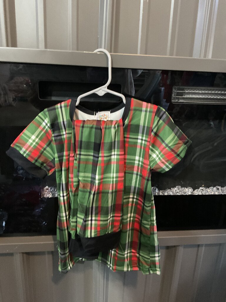 Plaid Christmas Pj Set