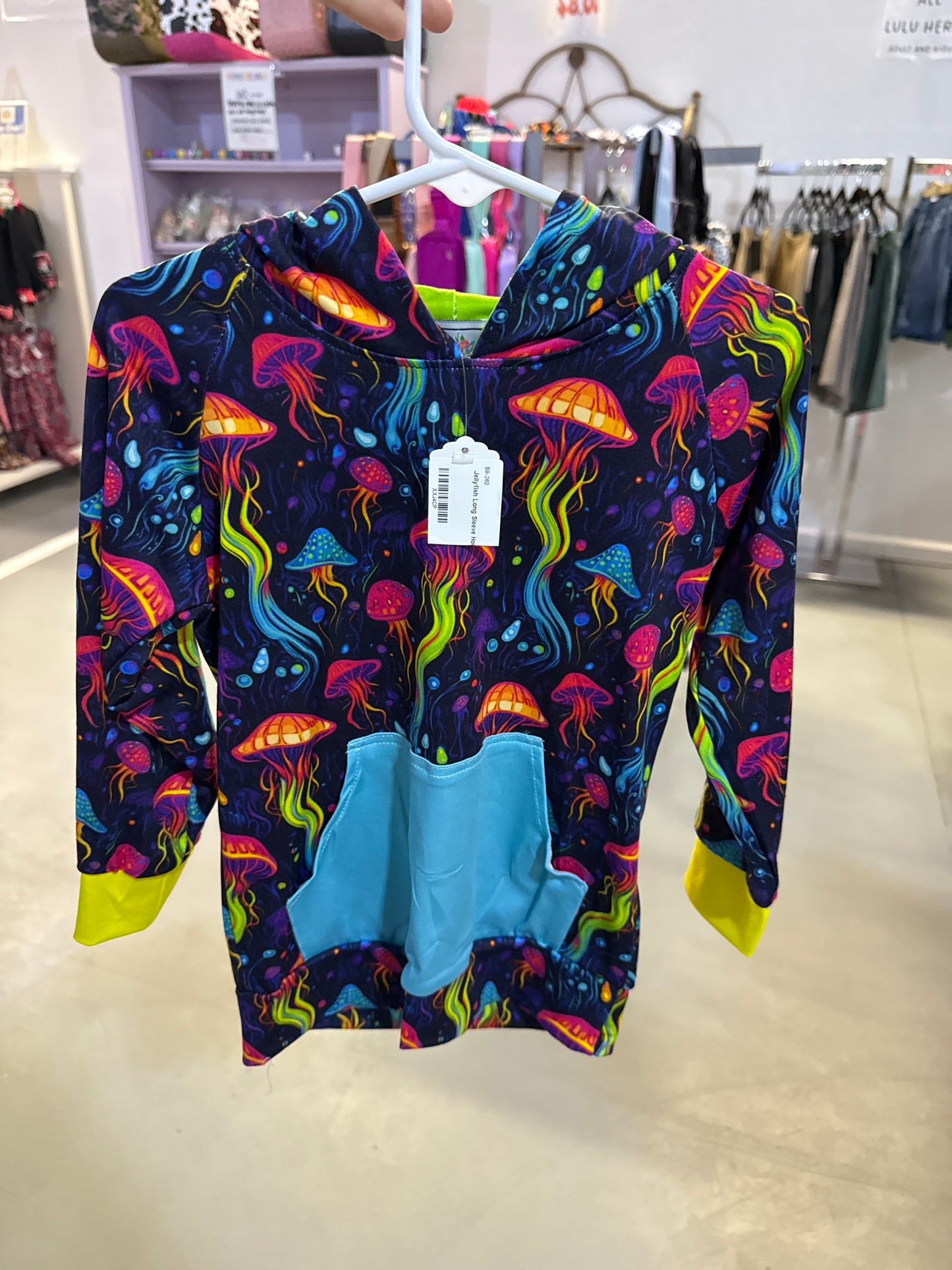 Jellyfish Long Sleeve Hoodie