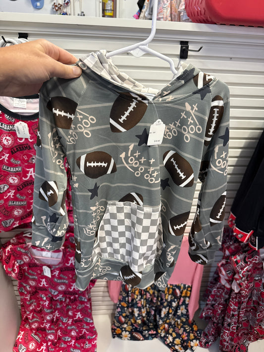 Football Field Hoodie