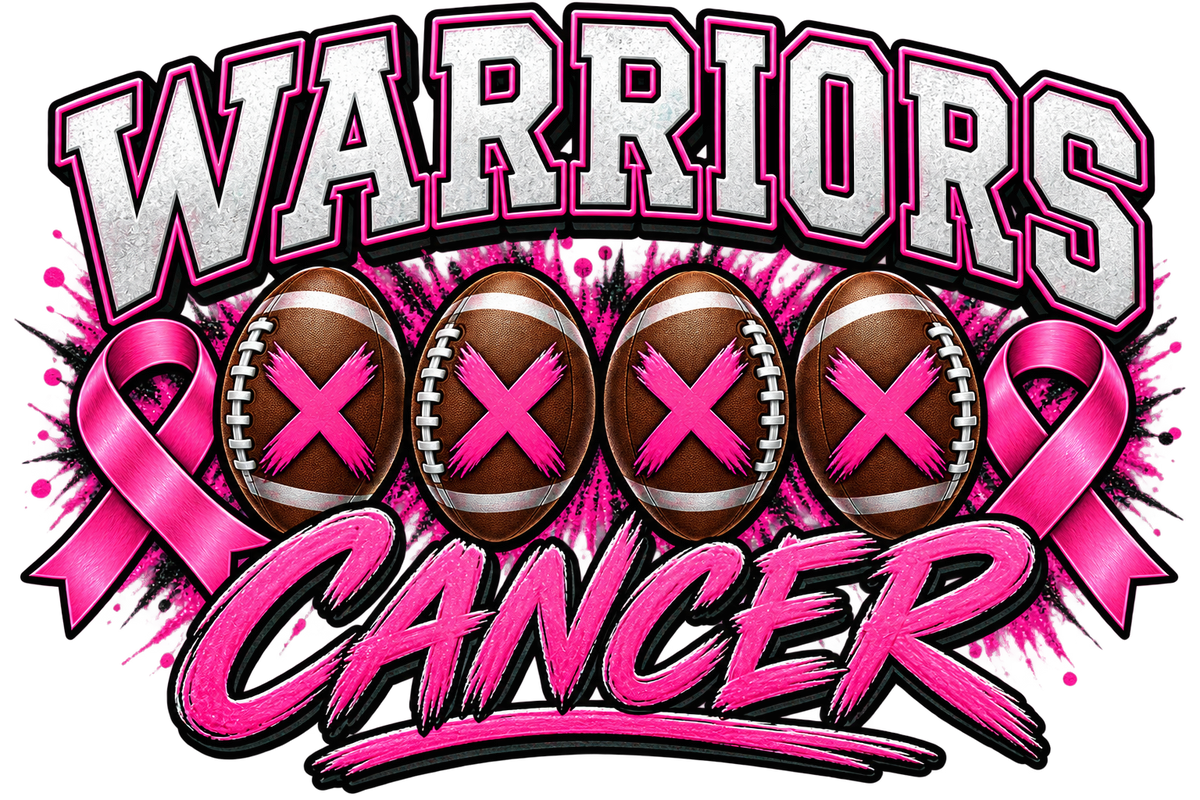 Warriors F Cancer DTF Transfer