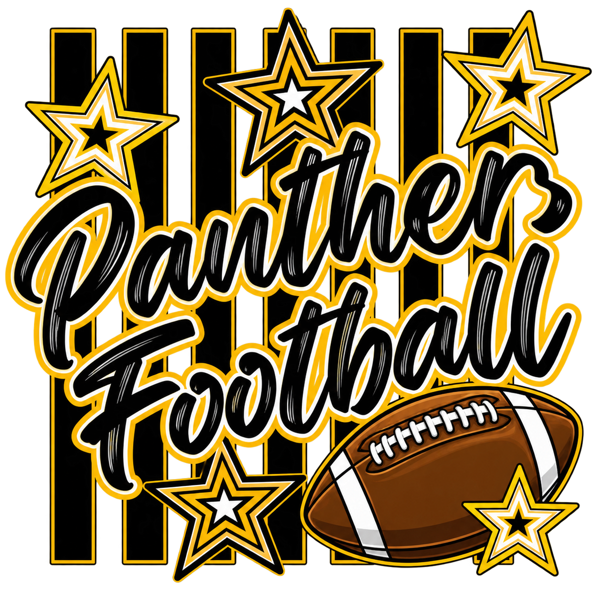 Panthers Football DTF Transfer