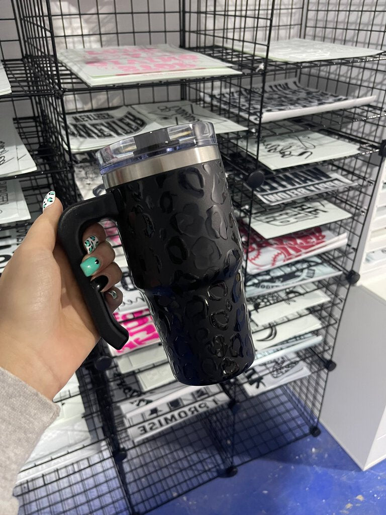 20 OZ LEOPARD PRINT TUMBLER